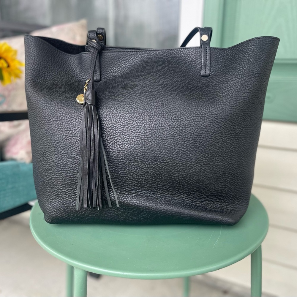GiGi New York Tori leather tote